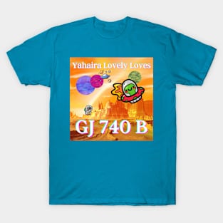 GJ 740 B - (Official Video) by Yahaira Lovely Love T-Shirt